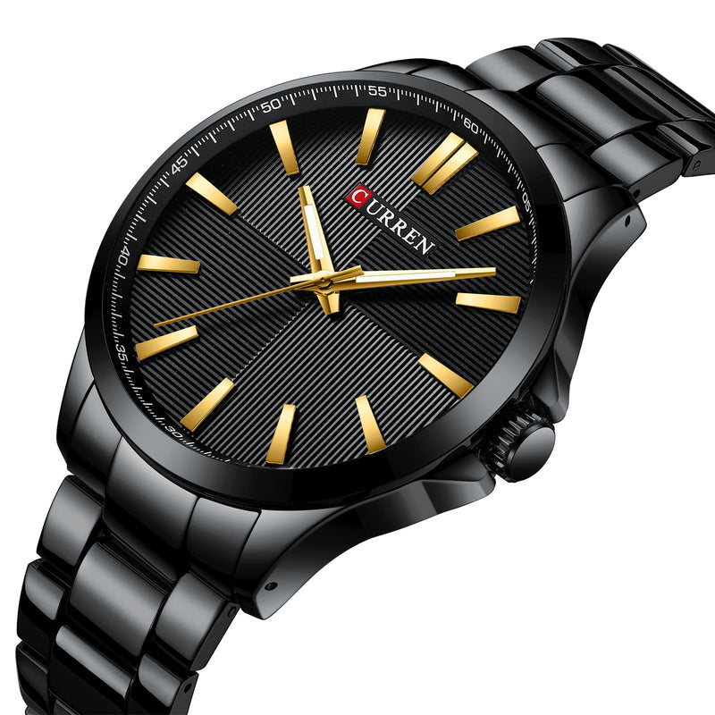 RELOJ CURREN NEGRO 8407
ELEGANTE PARA HOMBRE - COLOMBIA 