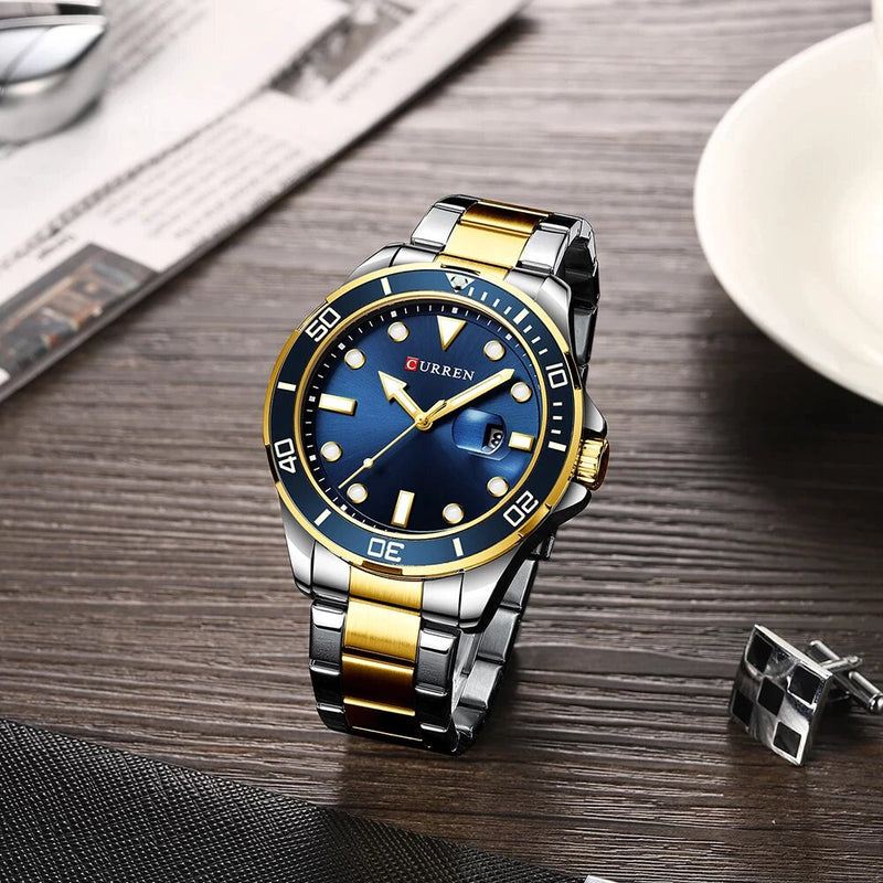 RELOJ CURREN PLATEADO 8388
ELEGANTE PARA HOMBRE - COLOMBIA