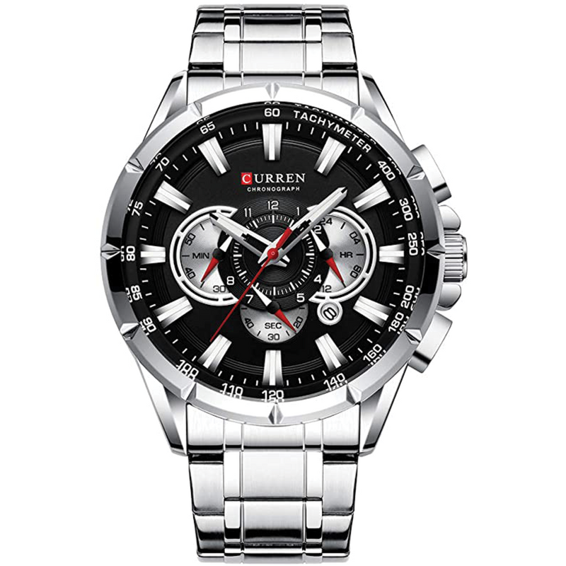 RELOJ CURREN PLATEADO 8363
ELEGANTE PARA HOMBRE - COLOMBIA