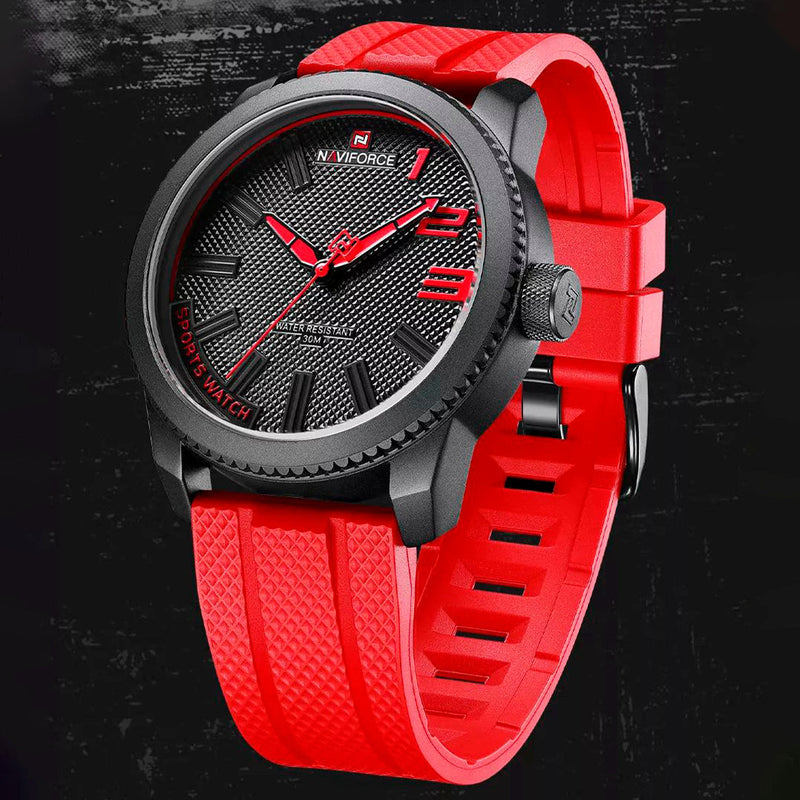 RELOJ NAVIFORCE ROJO 9202
DEPORTIVO PARA HOMBRE - COLOMBIA 