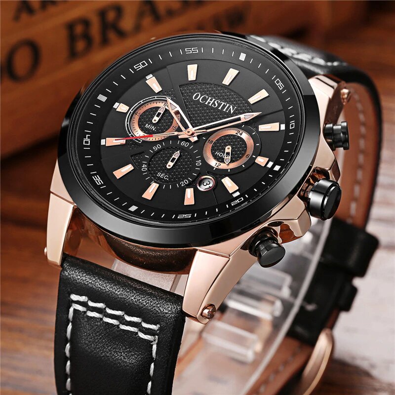 RELOJ OCHSTIN NEGRO 6065
CASUAL PARA HOMBRE - COLOMBIA