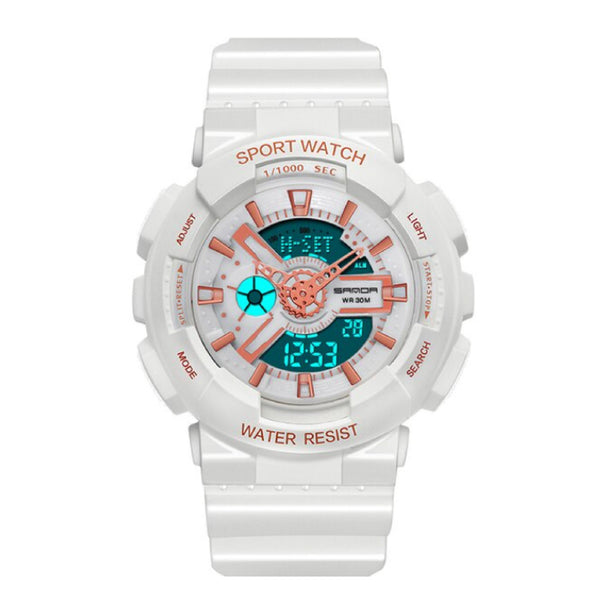 RELOJ SANDA BLANCO 292
DEPORTIVO PARA MUJER - COLOMBIA