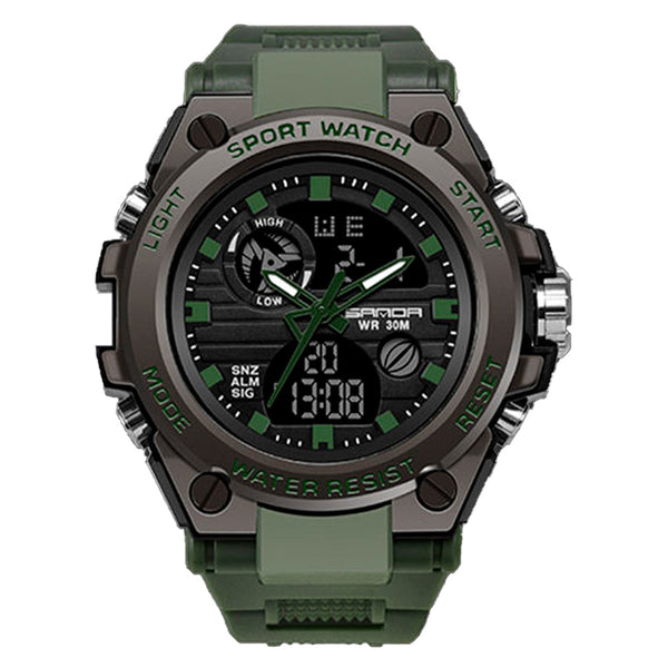 RELOJ SANDA VERDE 739
DEPORTIVO PARA HOMBRE - COLOMBIA 