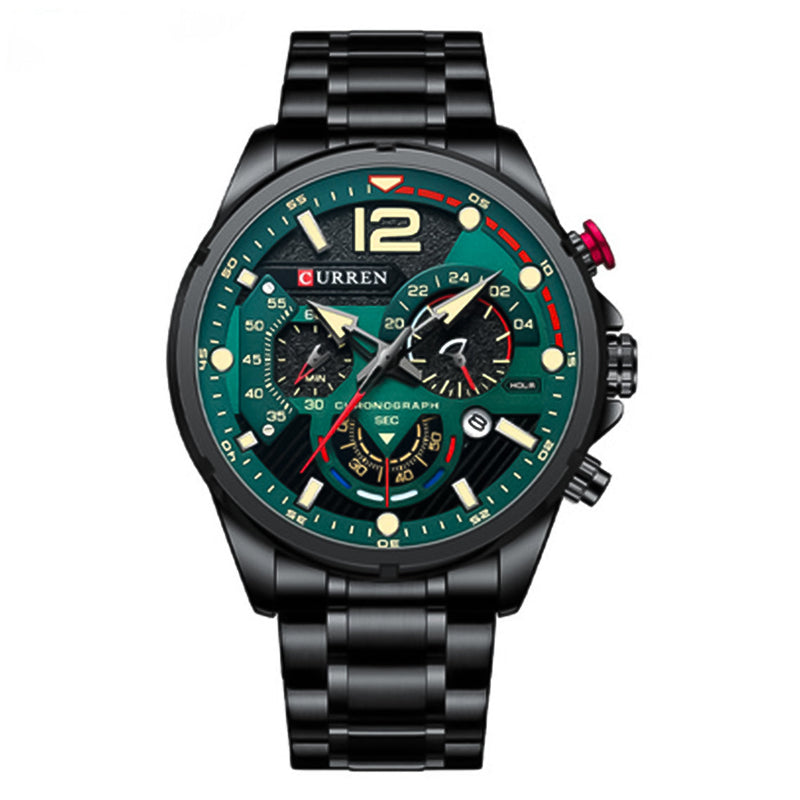 Reloj Curren Casual Negro 8395 
CUR-84 para Hombre Acero