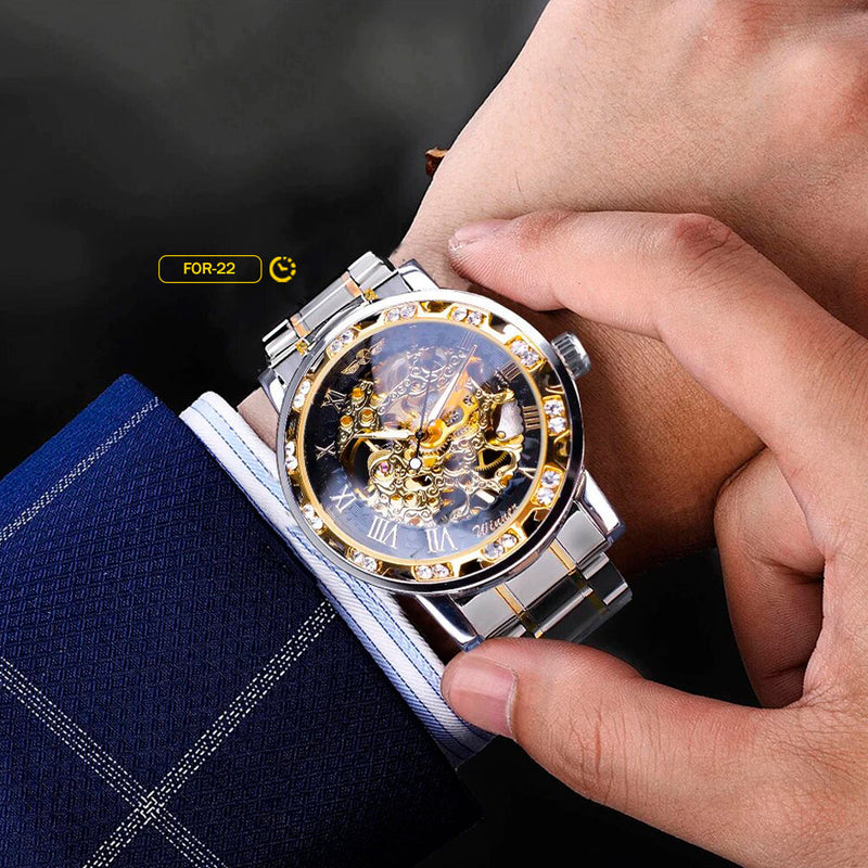 Reloj Forsining Plomo 454G
Elegante para Hombre 