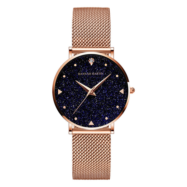 Reloj Hannah Martin Casual Acero Bronce HAN-25 XK36-WFF para Mujer