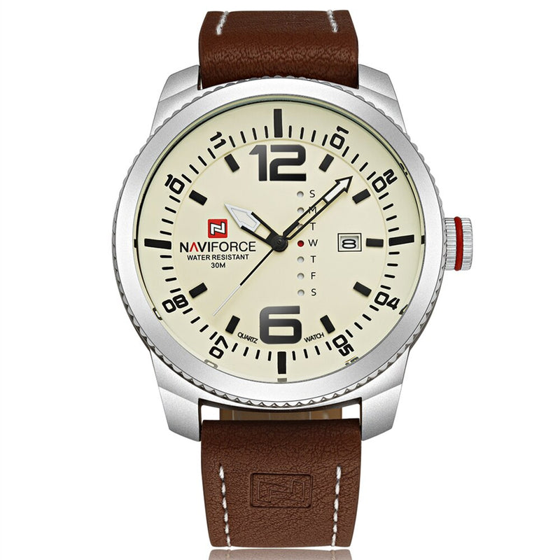 Reloj Naviforce Casual Cuero Marrón NAV-3 9063 para Hombre