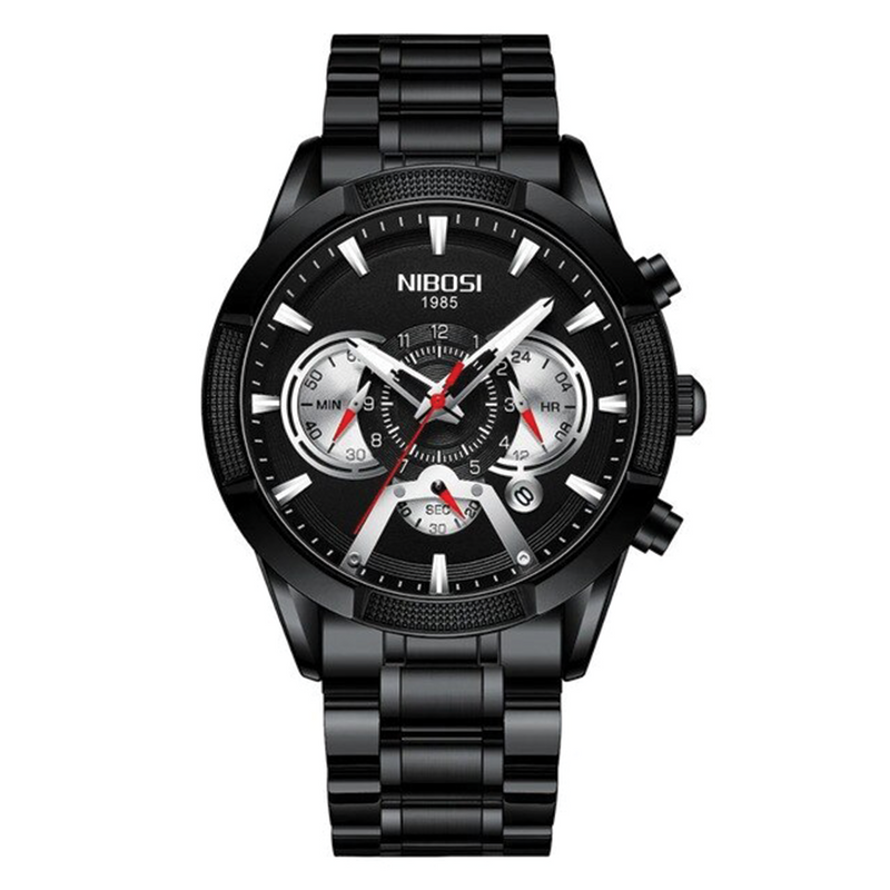 RELOJ NIBOSI NEGRO 2379
DURABILIDAD PARA HOMBRE 