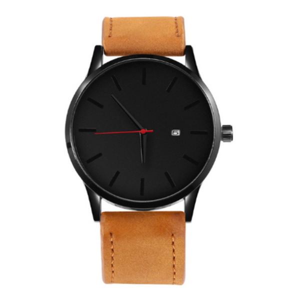 Reloj Nologo Casual Cuero Marrón NOL-19 4907 para Hombre