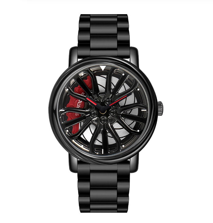 Reloj Sanda Deportivo Acero Negro  SAN-54 1057-SB para Hombre