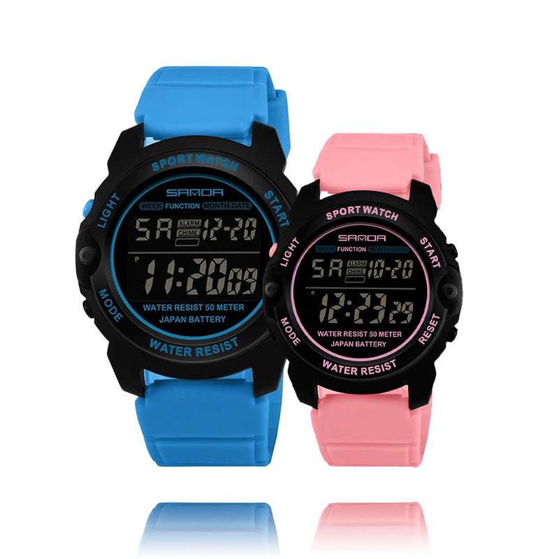 RELOJ ORIGINAL SANDA DEPORTIVOS DIGITAL CLOCK COLOMBIA