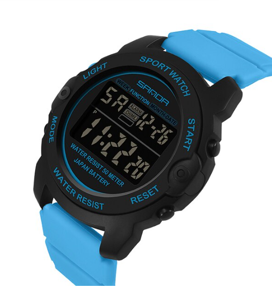 RELOJ SANDA EDICIÓN VERANO AZUL Y NEGRO | SKU: SAN-56