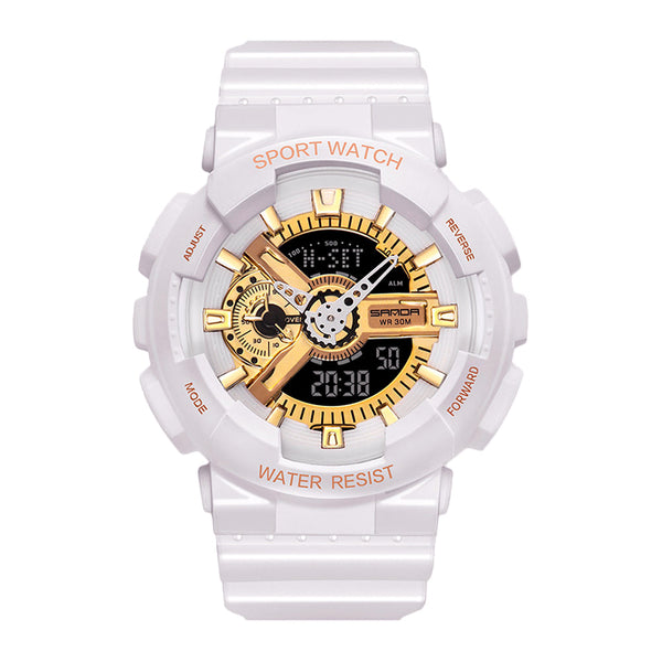 RELOJ SANDA - SPORT BLANCO ORO | SKU: WEI-1